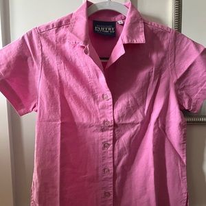 Big Bud Press Bubblegum Pink Pantry Button-Up